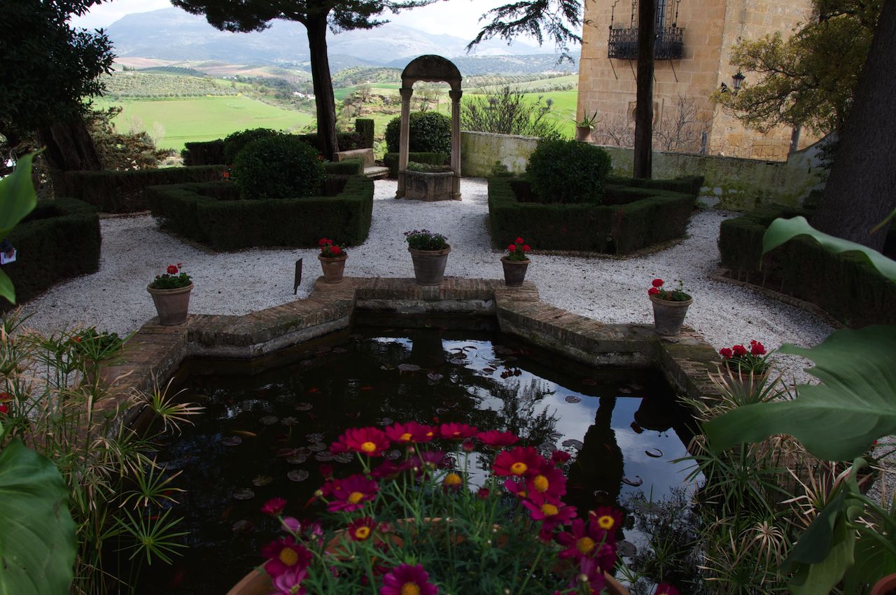 arabic garden, Ronda